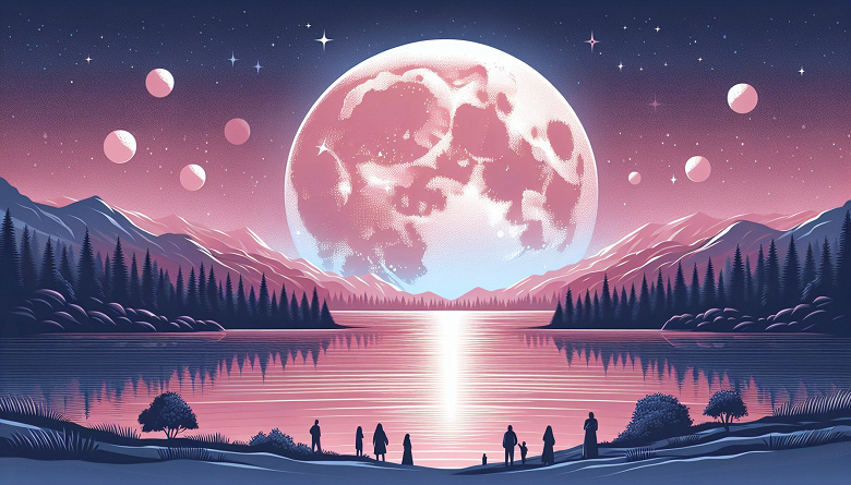 Розовое полнолуние, или «Луна роста»: можно наблюдать ночью 24 апреля